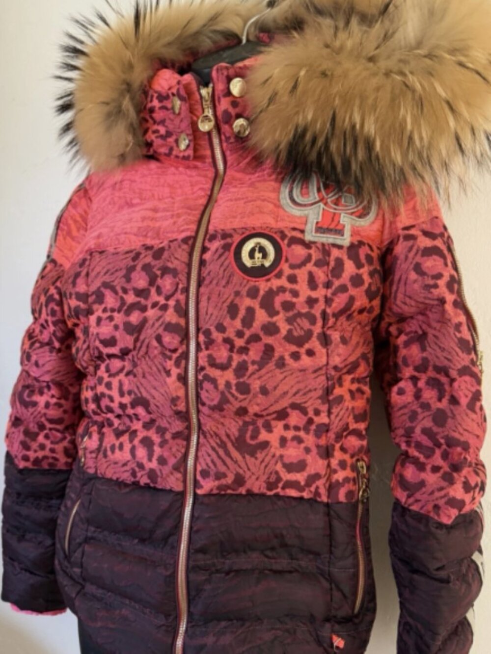 Sportalm Women Holly Ski Jacket Real Fur 36 S
